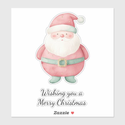 kerstkerstkerstkerstkerstman sticker (Vel)