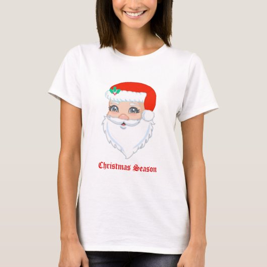 kerstkerstkerstkerstkerstman t-shirt (Voorkant)