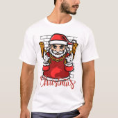 kerstkerstkerstkerstkerstman t-shirt (Voorkant)