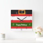 kerstkerstkerstkerstkerstman vierkante klok (Huis)