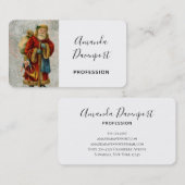  kerstkerstkerstkerstkerstman visitekaartje (Voorkant / Achterkant)