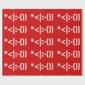 Kerstkerstkerstkerstkerstmanie Cadeaupapier (Vlak)