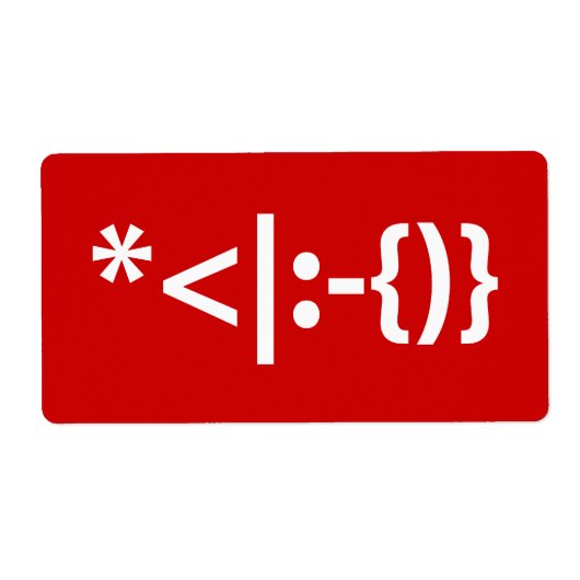 Kerstkerstkerstkerstkerstmanie Etiket (Voorkant)