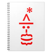 Kerstkerstkerstkerstkerstmanie Notitieboek (Voorkant)