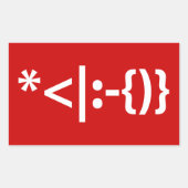 Kerstkerstkerstkerstkerstmanie Rechthoekige Sticker (Voorkant)