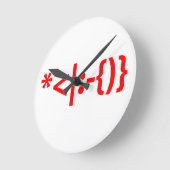 Kerstkerstkerstkerstkerstmanie Ronde Klok (Hoek)