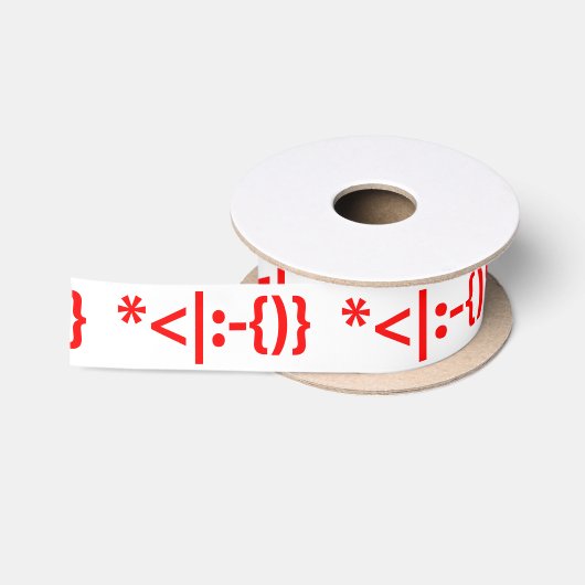 Kerstkerstkerstkerstkerstmanie Satijnen Lint (Spoel)