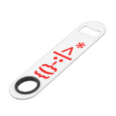 Kerstkerstkerstkerstkerstmanie Speed Flessenopener (Voorkant Gekanteld)