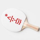 Kerstkerstkerstkerstkerstmanie Tafeltennisbatje (Zijkant)
