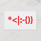 Kerstkerstkerstkerstkerstmanie Visitekaartje (Achterkant)