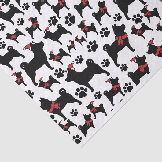 Kerstkerstkerstkerstkerstmankogels Tissuepapier (Detail)