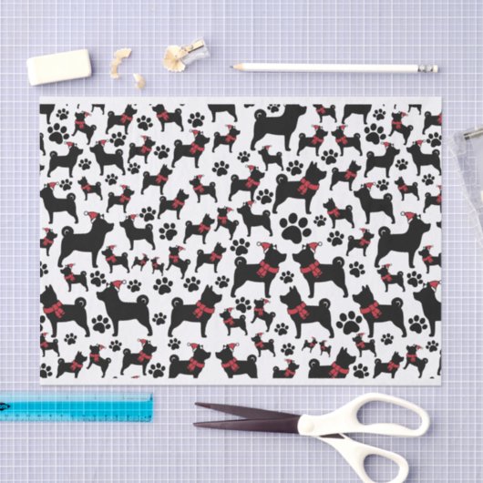 Kerstkerstkerstkerstkerstmankogels Tissuepapier (Craft)