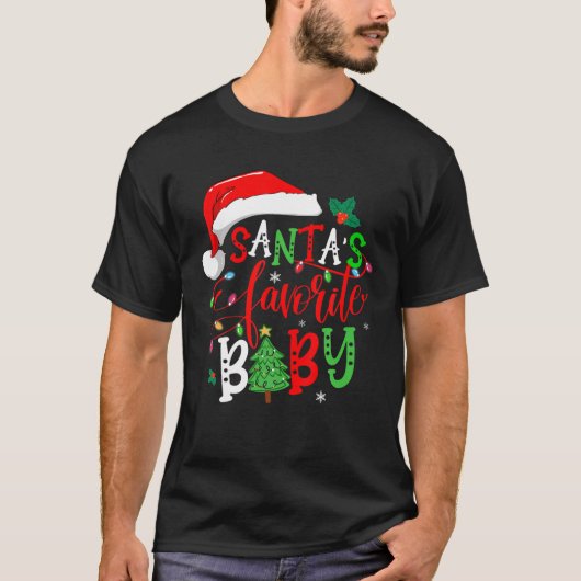 kerstkerstkerstkerstkerstman's favoriete Baby-weds T-shirt (Voorkant)