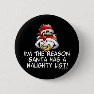 kerstkerstkerstkerstkerstman's lijst ronde button 5,7 cm