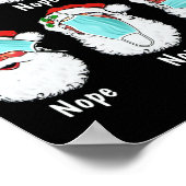 Kerstkerstkerstkerstkerstmis met missen Quarantine Poster (Hoek)