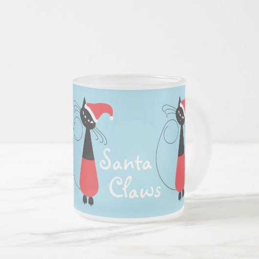 Kerstkerstkerstkerstkerstmis, Mok met glazen koffi (Voorkant rechts)