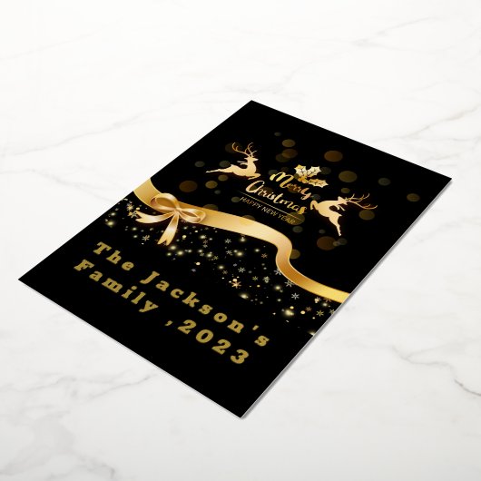  kerstkerstkerstkerstkerstschilder folie feestdagenkaart (Gedraaid)