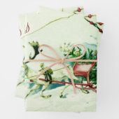  kerstkerstkerstkerstkerstschilder inpakpapier vel (In situ)