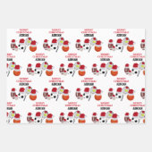 Kerstkerstkerstkerstkerstsportwapletic Balls - Aan Inpakpapier Vel (Voorkant)