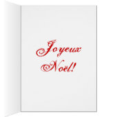 Kerstkerstkerstkerstkerstster Joyeux Noel Red Kers (Binnen (Rechts))