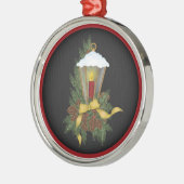Kerstkerstkerstkerstkerstversiering d2 metalen ornament (Links)