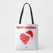 Kerstkerstkerstkerstman — All-Over-Print Canvas ta Tote Bag (Voorkant)