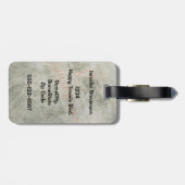  kerstkerstkerstkerstman bagagelabel (Achterkant horizontaal)