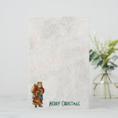 kerstkerstkerstkerstman briefpapier (Staand voorkant)