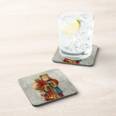 kerstkerstkerstkerstman drankjes onderzetter (Rechterzijde)