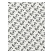 Kerstkerstkerstkerstman en schilderpaard tafelkleed (Voorkant)