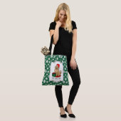Kerstkerstkerstkerstman Goldendole (gouden rood) D Tote Bag (Op model)