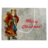 kerstkerstkerstkerstman groot cadeauzakje (Achterkant)