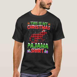 Kerstkerstkerstkerstman hier is mijn Iguana-kerstp T-shirt