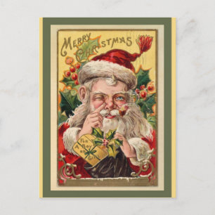 Kerstkerstkerstkerstman kerstman briefkaart
