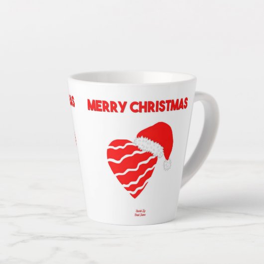 Kerstkerstkerstkerstman — Kleine latte Mok (Rechterhoek)