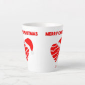 Kerstkerstkerstkerstman — Kleine latte Mok (Voorkant)