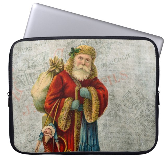  kerstkerstkerstkerstman laptop sleeve (Voorkant)
