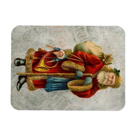  kerstkerstkerstkerstman magneet (Horizontaal)