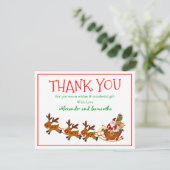 kerstkerstkerstkerstman met kerstman met dank (Staand voorkant)