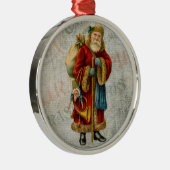 kerstkerstkerstkerstman metalen ornament (Rechts)