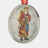 kerstkerstkerstkerstman metalen ornament (Links)