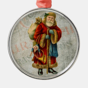 kerstkerstkerstkerstman metalen ornament