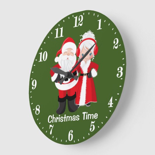 Kerstkerstkerstkerstman, Mrs Claus Grote Klok (Hoek)