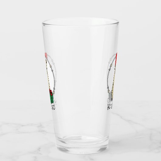 Kerstkerstkerstkerstman Wieten Terrier (piepend 1b Glas (Links)