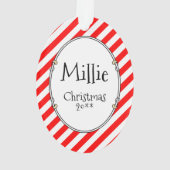 Kerstkerstkerstkerstman Wieten Terrier (piepend 1b Ornament (achterkant)