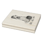 Kerstkerstkerstkerstman Wieten Terrier (piepend 1b Rubberstempel (Stempel)