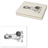 Kerstkerstkerstkerstman Wieten Terrier (piepend 1b Rubberstempel (Gestempeld)