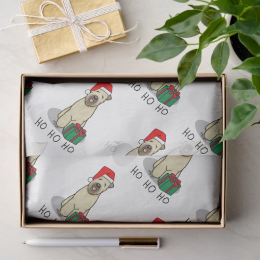 Kerstkerstkerstkerstman Wieten Terrier (piepend 1b Tissuepapier (Geschenk)