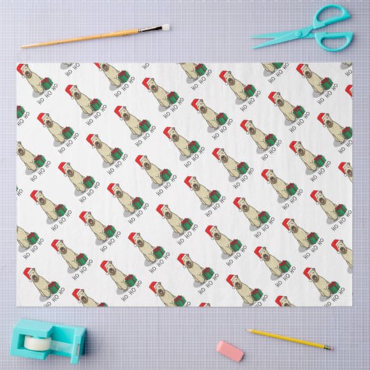 Kerstkerstkerstkerstman Wieten Terrier (piepend 1b Tissuepapier (Craft)