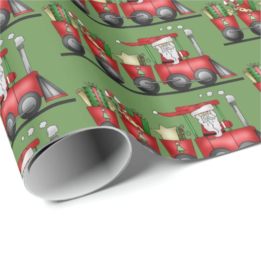 kerstkerstkerstkerstmantreinbonnen cadeaupapier (Rol Hoek)
